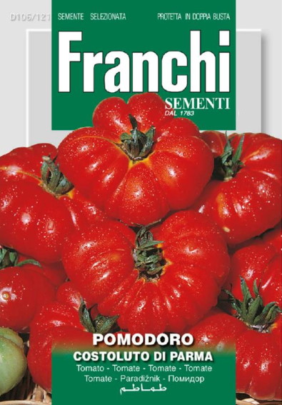 Vleestomaat Costoluto Di Parma (Solanum) 600 zaden